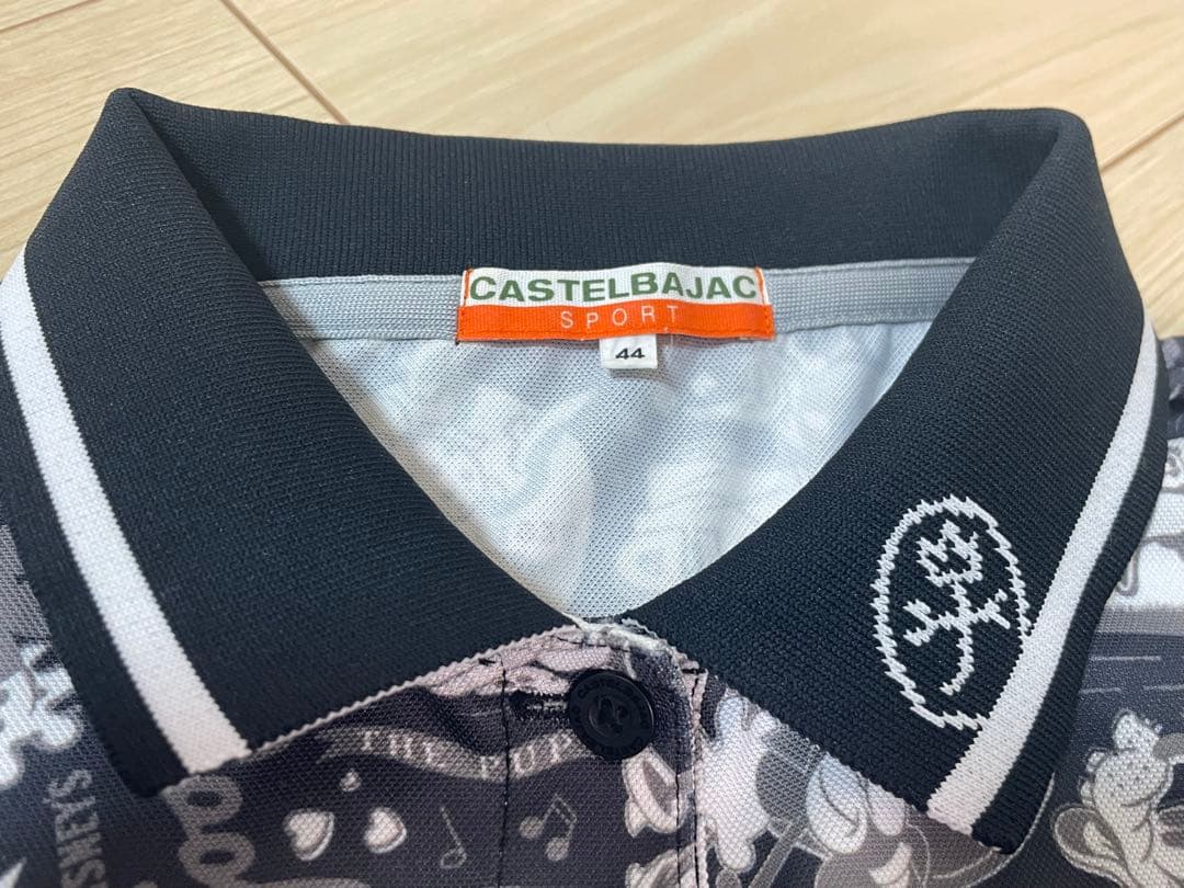 CASTELBAJAC カステルバジャック 半袖ポロシャツ ゴルフウェア XL