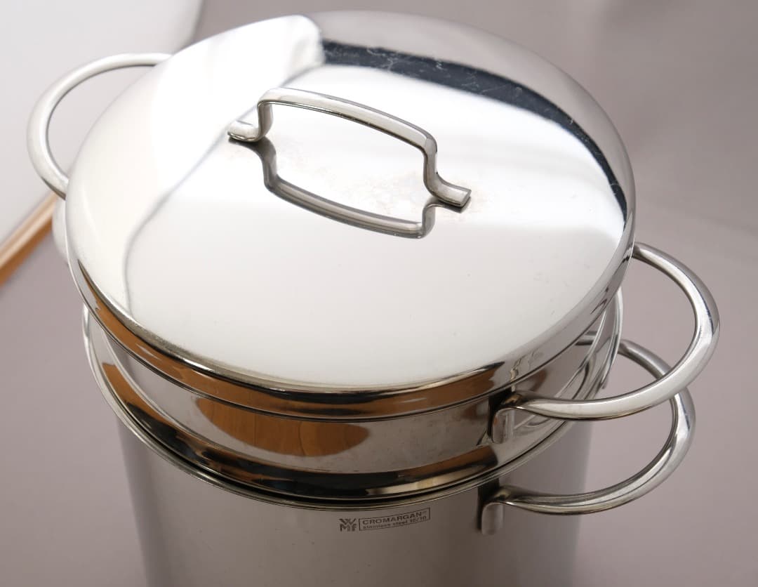 WMF 両手鍋 パスタ鍋 18cm ミニパスタポット 取扱説明書・ハンドブック付