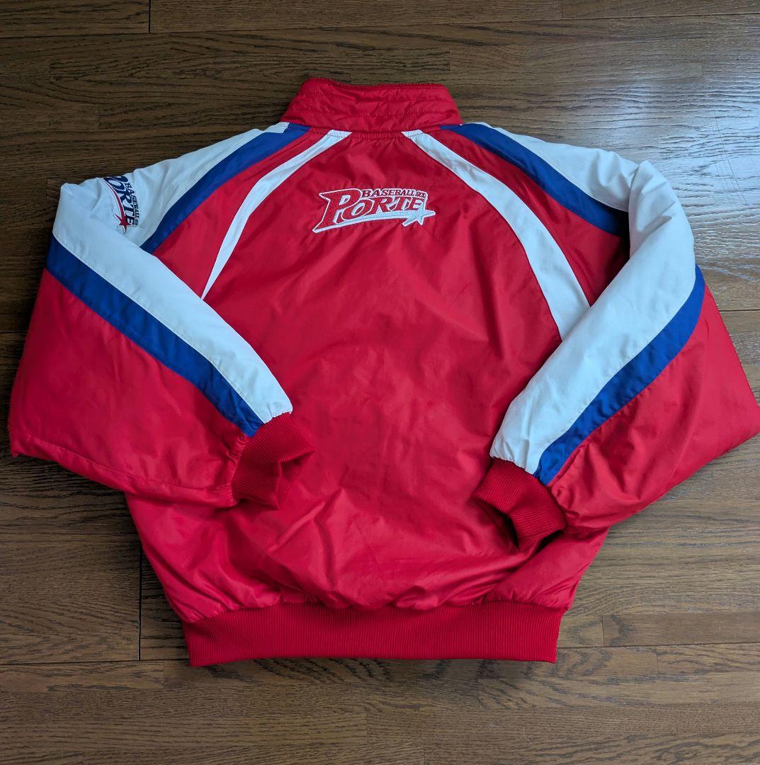 Mizuno ジャケット 赤/白/青 JMサイズ
