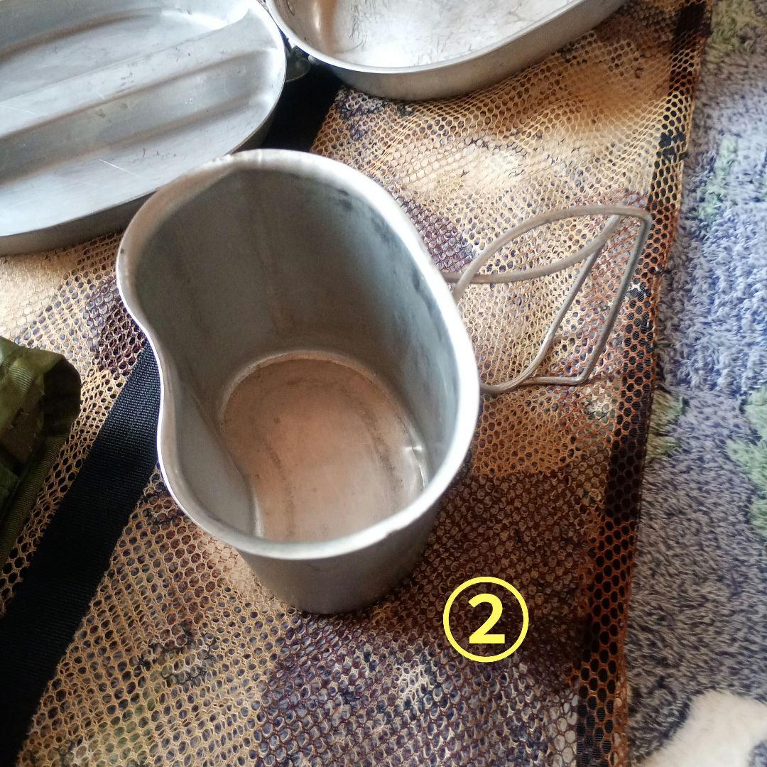 【米軍放出品】メスキット パン ＆ キャンティーンカップ ＆ FAキット ケース