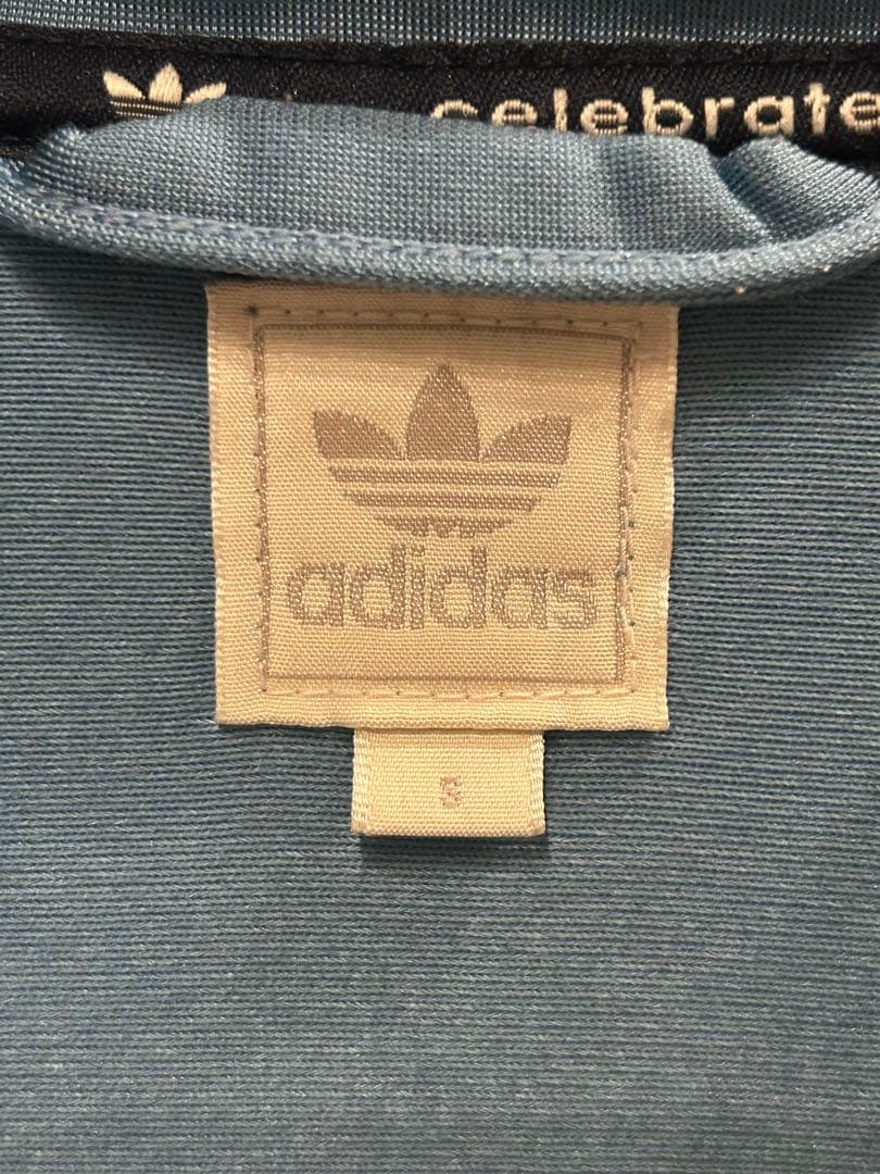 adidas アディダス トラックジャケット マルチカラー レトロ　古着　希少