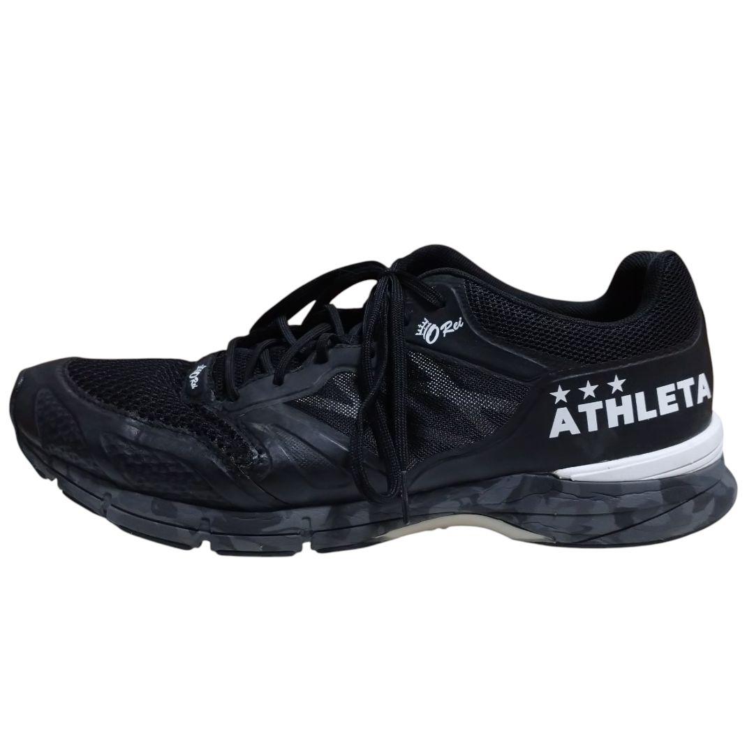 アスレタ ATHLETA O-Rei ランニングシューズ 28.0サイズ 黒