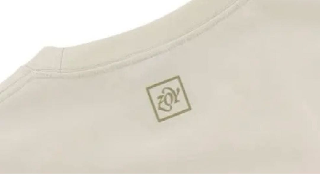 UNISEX 裏メッシュモクロディ スウェットプルオーバー エクリュ Zoy