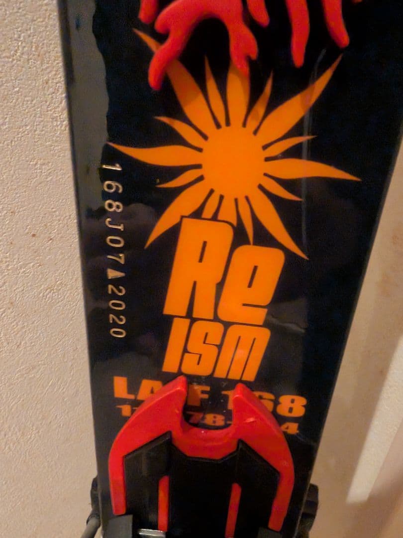 Reism リズム LA-F 168cm 116/78/104 スキー板
