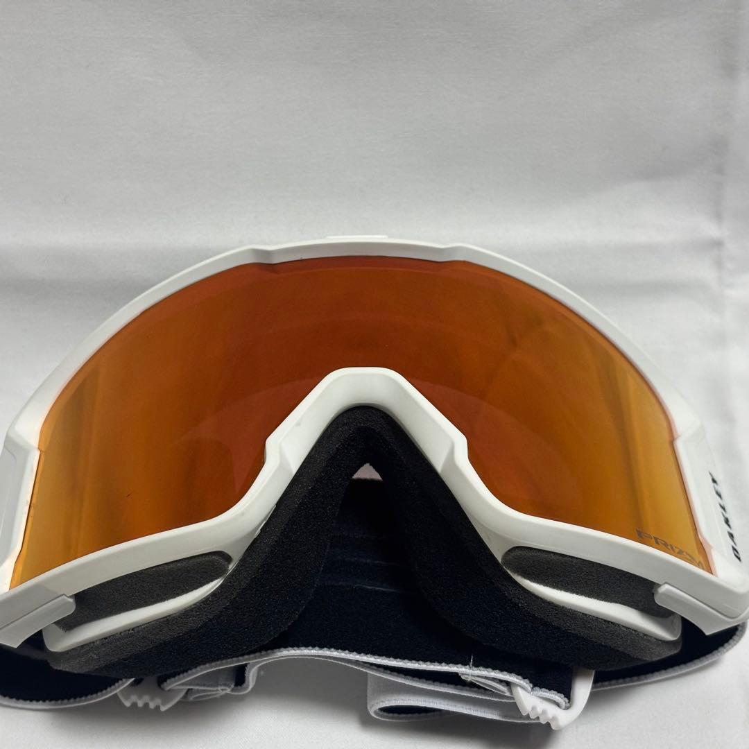 OAKLEY PRIZM ゴーグル ホワイト/オレンジ