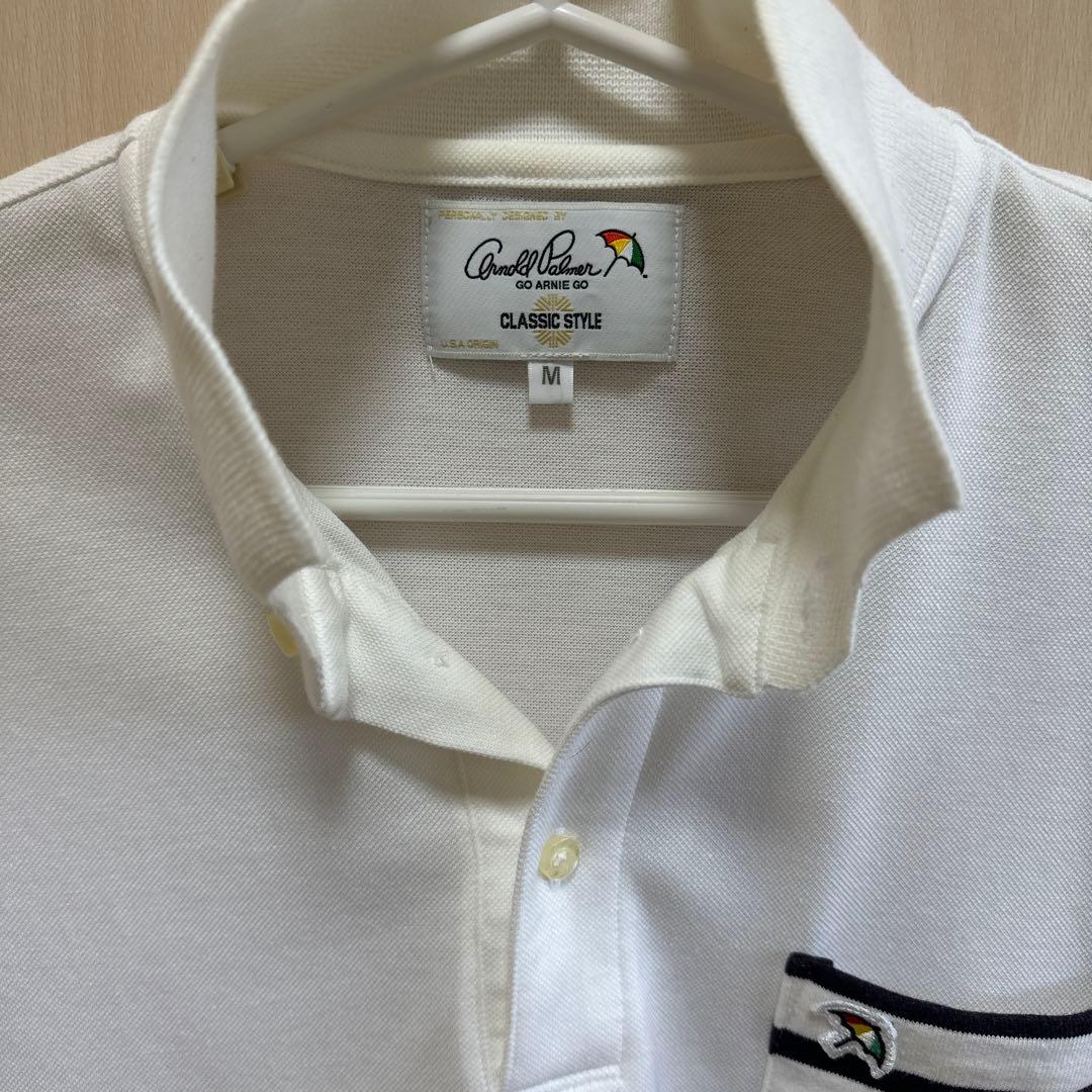 Arnold Palmer ポロシャツ M ホワイト