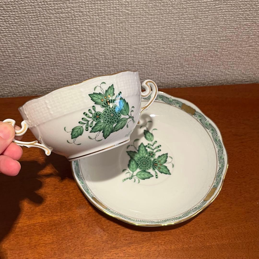 新品　未使用　ヘレンド　インドの華　スーピエール　スープポット　ハンガリー製