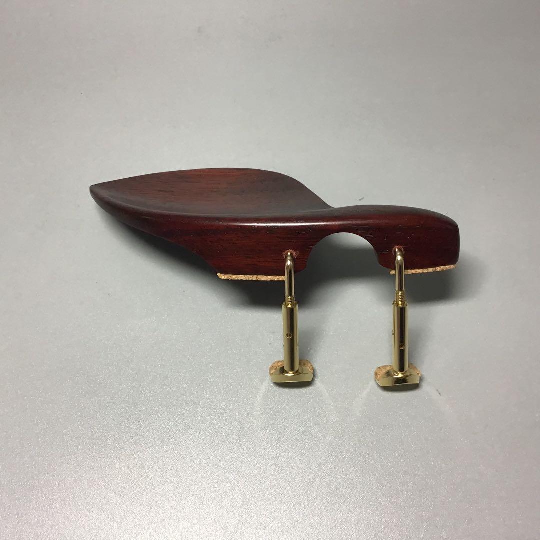 バイオリン用アクセサリー　顎当て　紅ローズシタン　ガルネリ　セミヒル