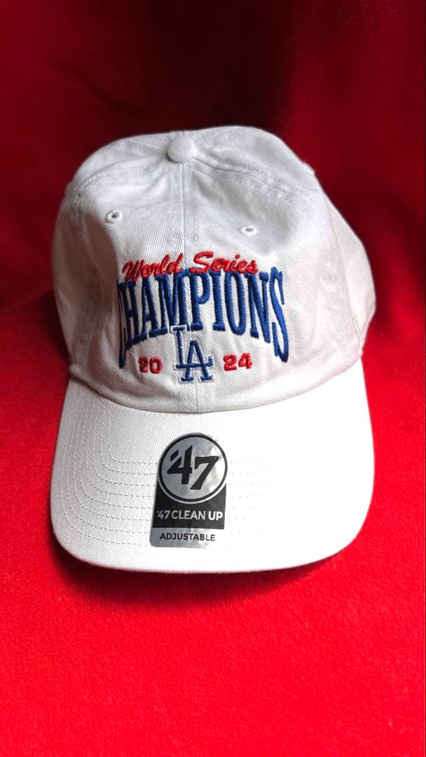 ☆新品☆キャップ　チャンピオンシップ　白　47 アジャスト式