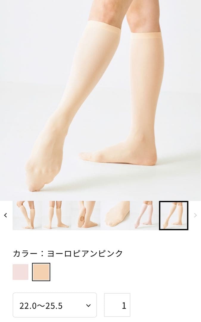 チャコットバレエレオタード　ソックスセット