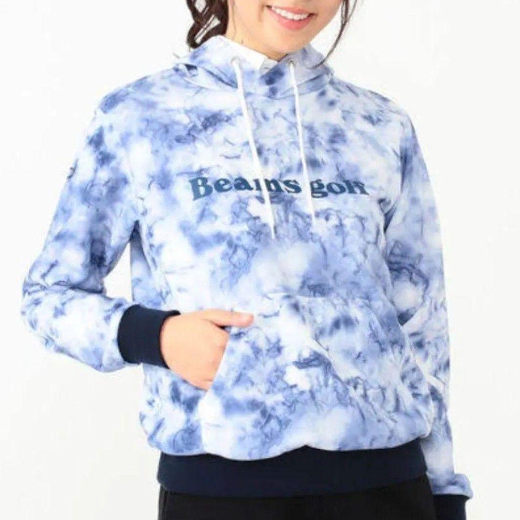 BEAMS GOLF ビームスゴルフ　タイダイ プルオーバー パーカー