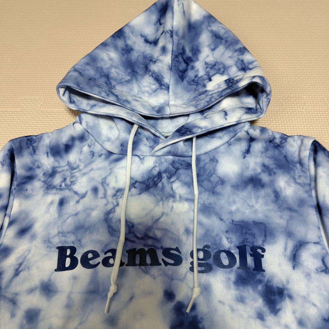 BEAMS GOLF ビームスゴルフ　タイダイ プルオーバー パーカー