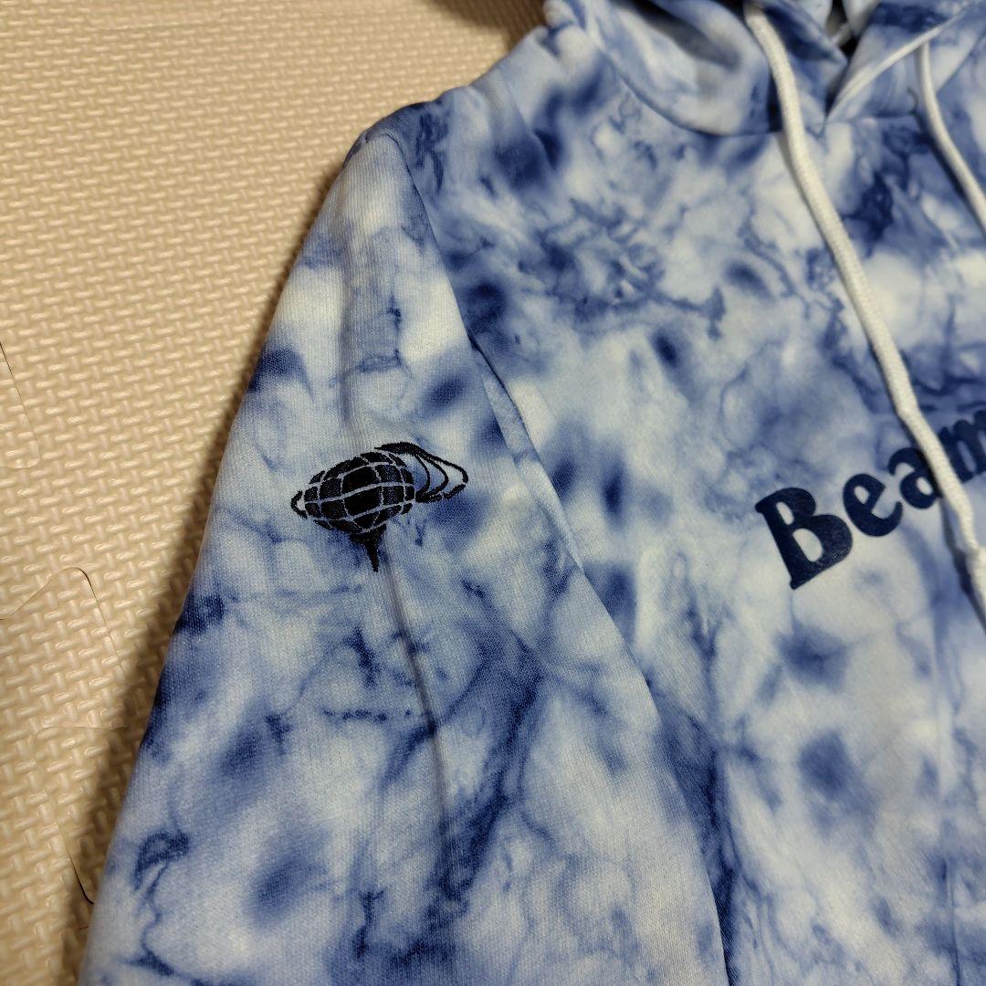 BEAMS GOLF ビームスゴルフ　タイダイ プルオーバー パーカー