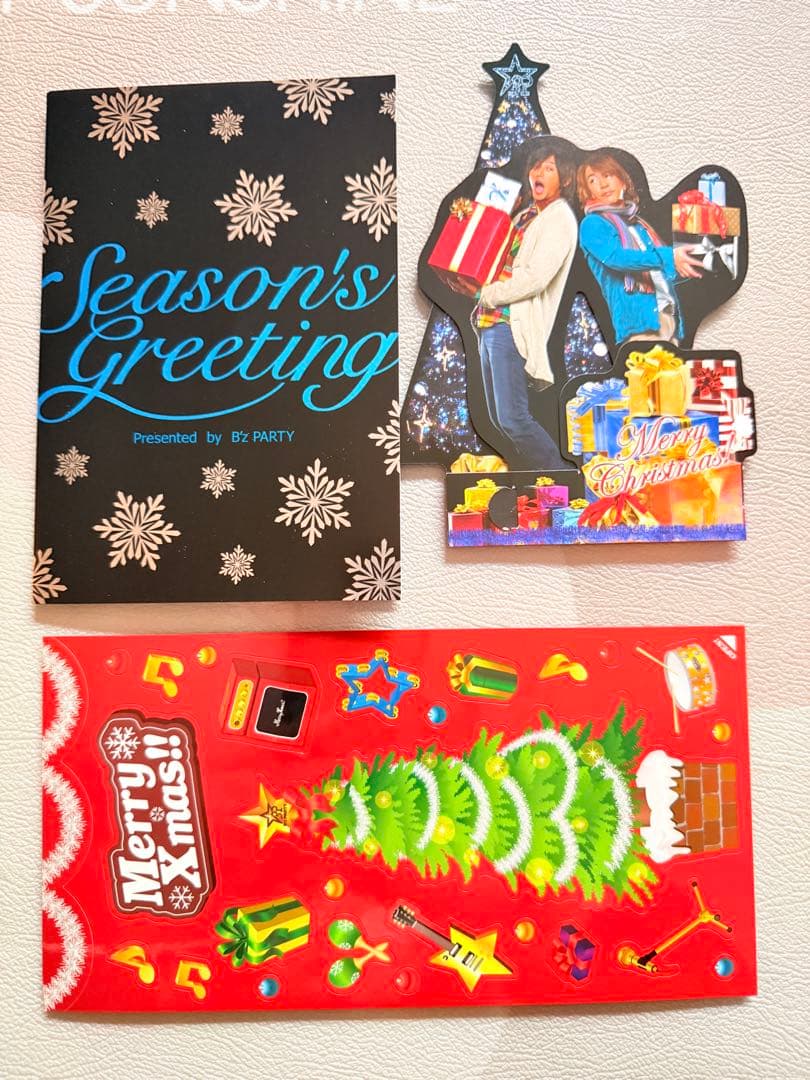 B'z FCグッズ カード ルービックキューブ