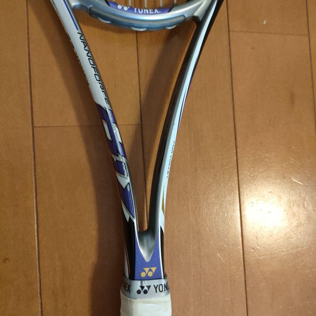 YONEX NANOFORCE REV 8v 軟式テニスラケット　紫色
