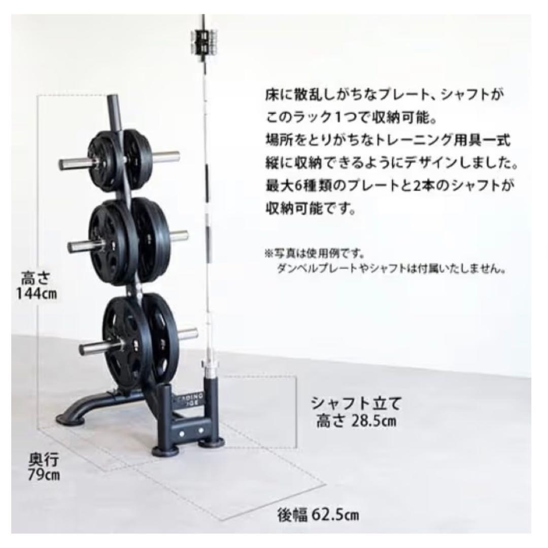 LEADING EDGE プレートラック 300kg 耐荷重