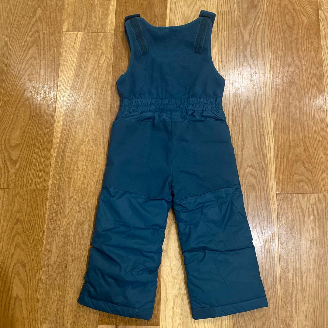 値下げ　Columbia 子ども用スキーウェア グリーン3T(100cm)