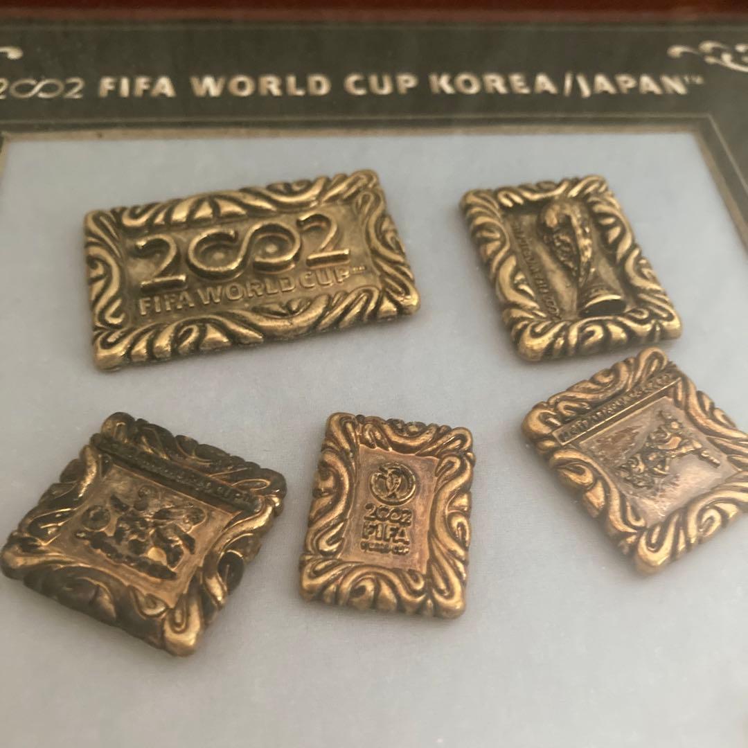 FIFA 公式品　2002 日韓　サッカーW杯　限定記念ピンバッジ