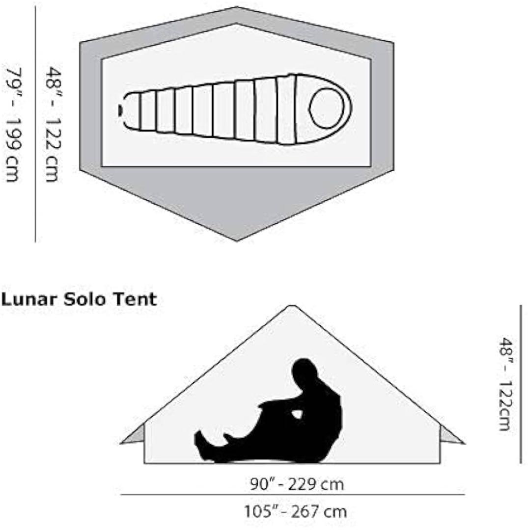 SIX MOON DESIGNS Lunar Solo テント カーボンポール付