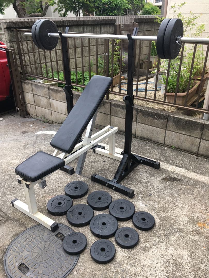 ベンチプレスセット55Kg