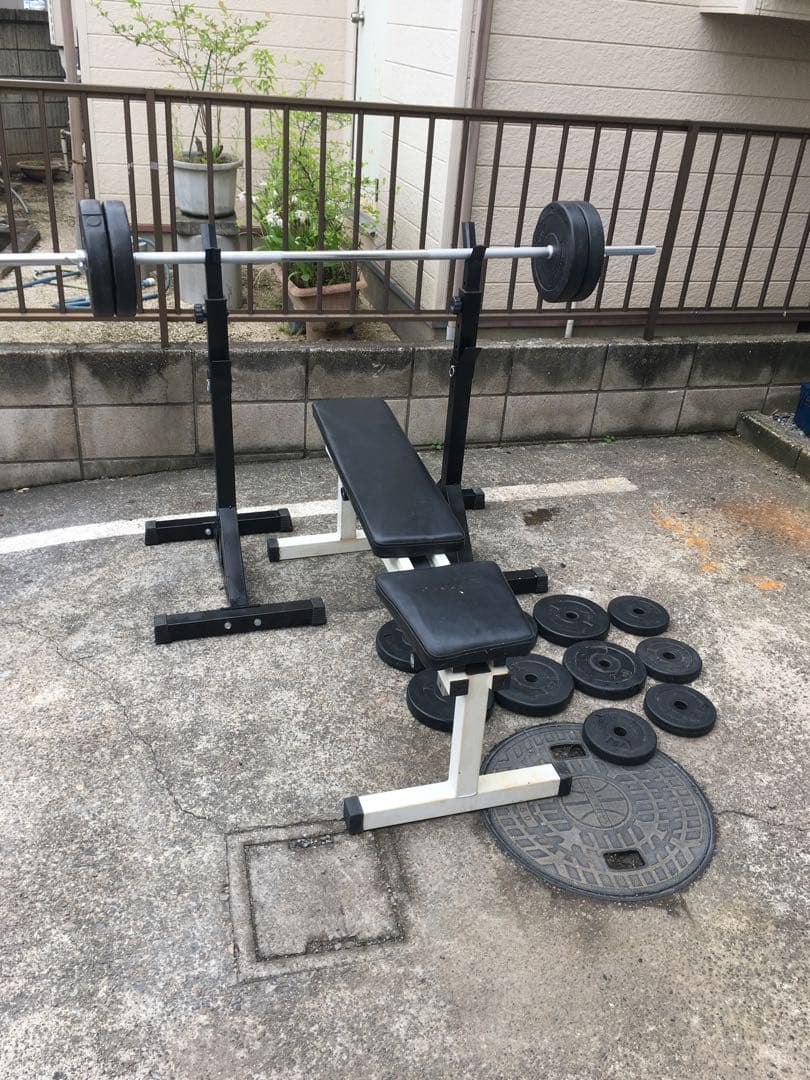 ベンチプレスセット55Kg