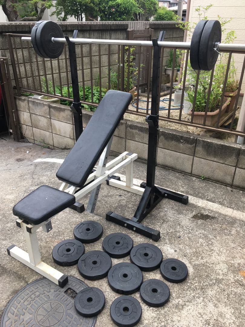 ベンチプレスセット55Kg