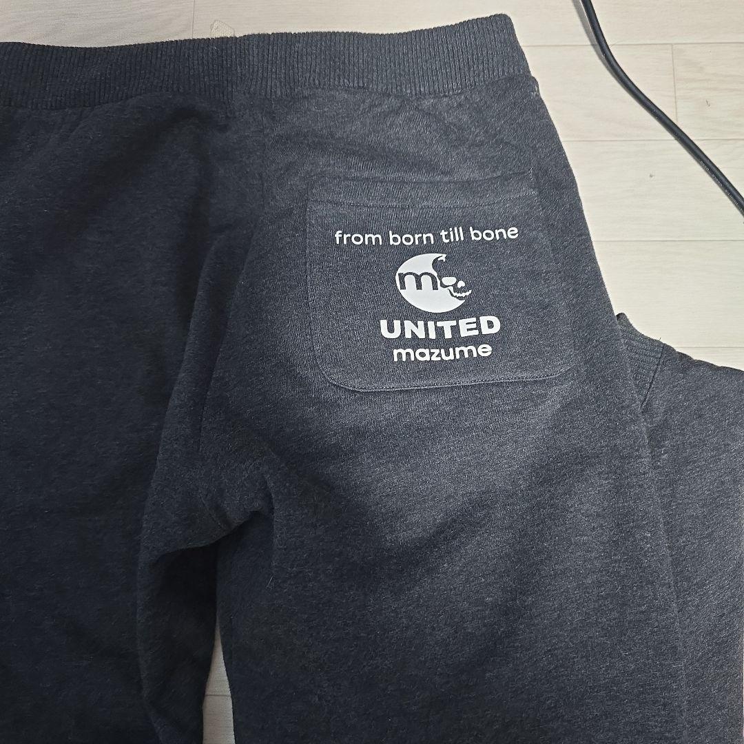 マズメウィンドカット防寒スウェットセットアップ　チャコール