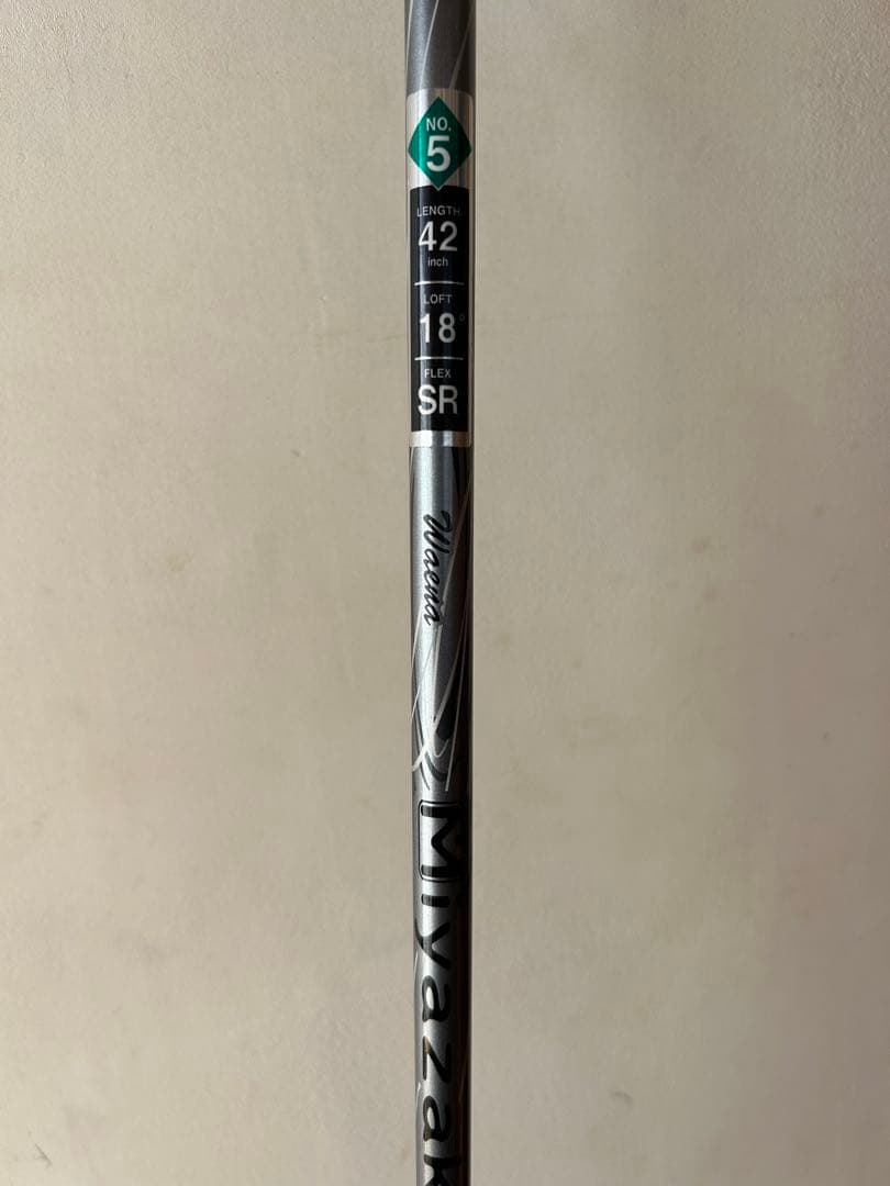 ゼクシオ10 5W ミヤザキシャフトSR ヘッドカバー付　 フェアウェイウッド