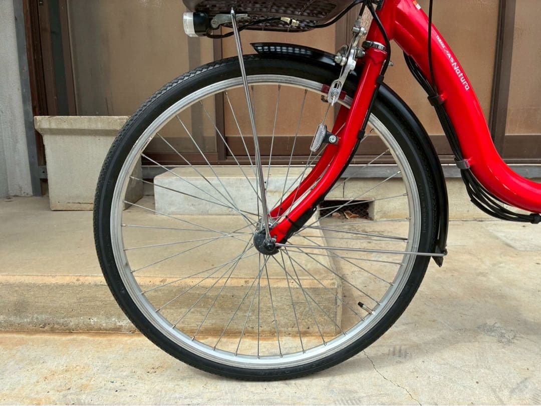 電動自転車　№8035 ヤマハ　パスナチュラ 24インチ