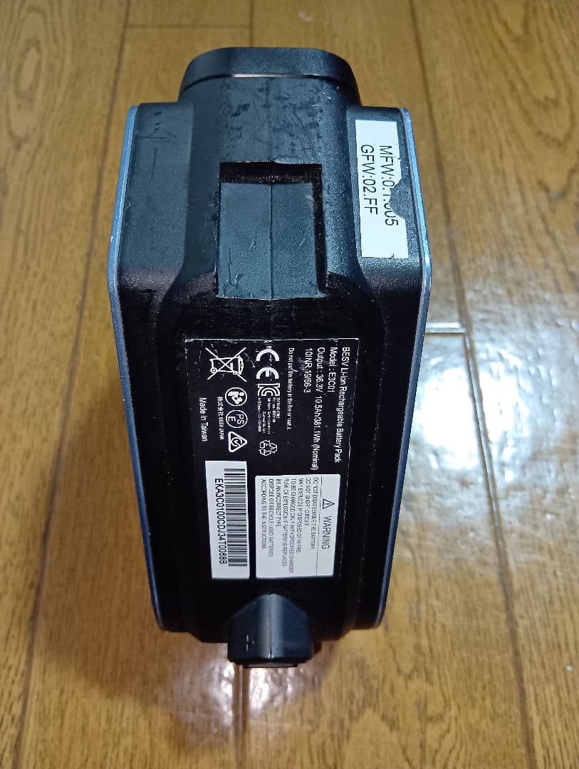 BESV PSF1　バッテリ及び充電器