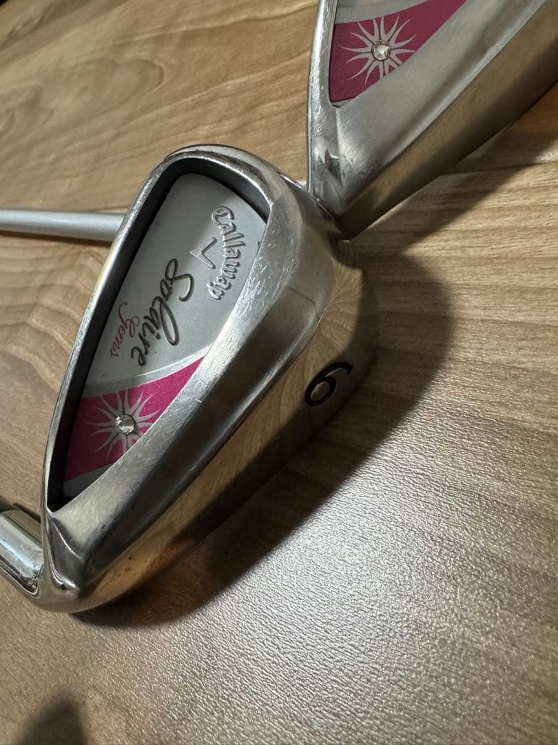 Callaway レディース クラブセット ピンク　6本