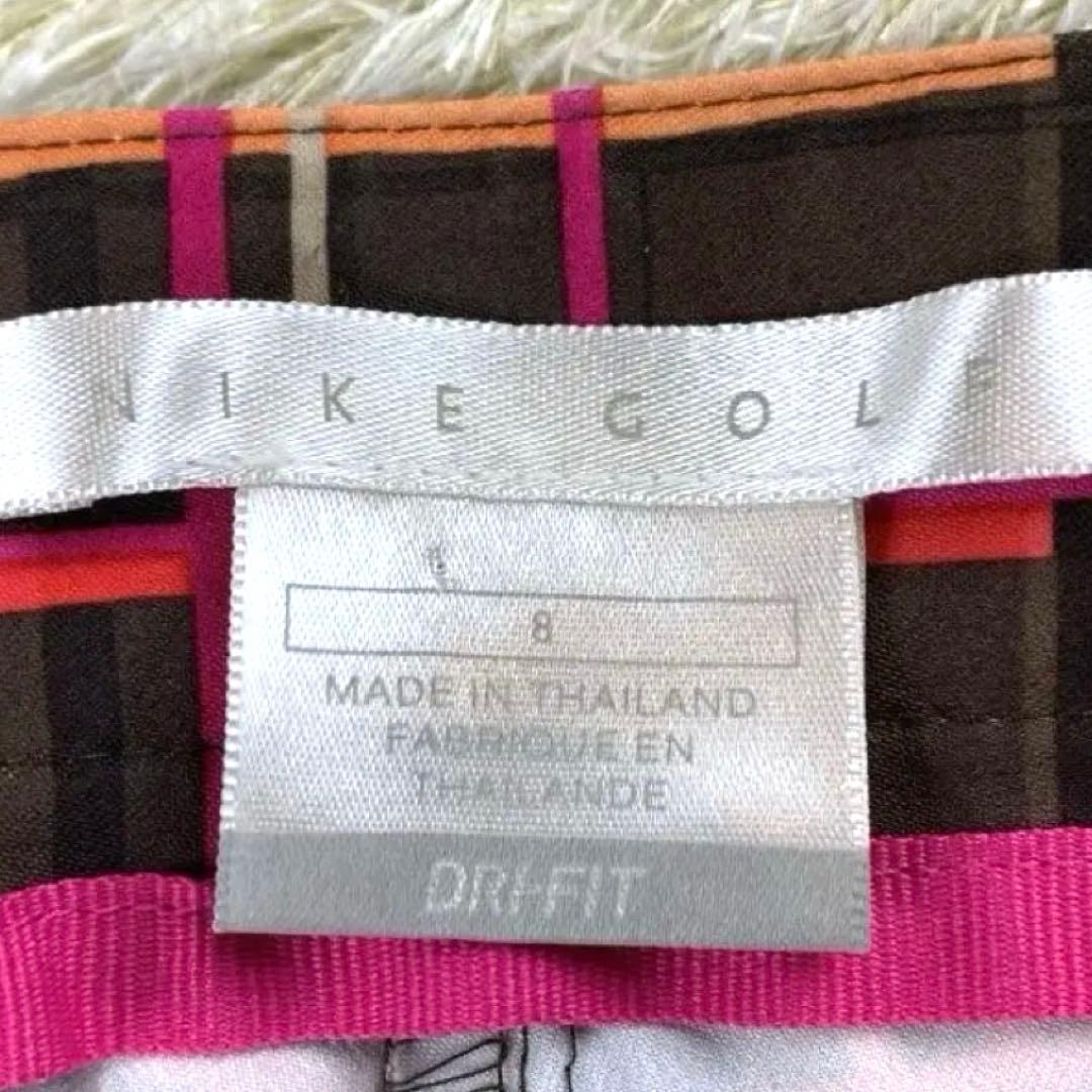 美品❤️ナイキゴルフ NIKEGOLF レディース ゴルフパンツ チェック L