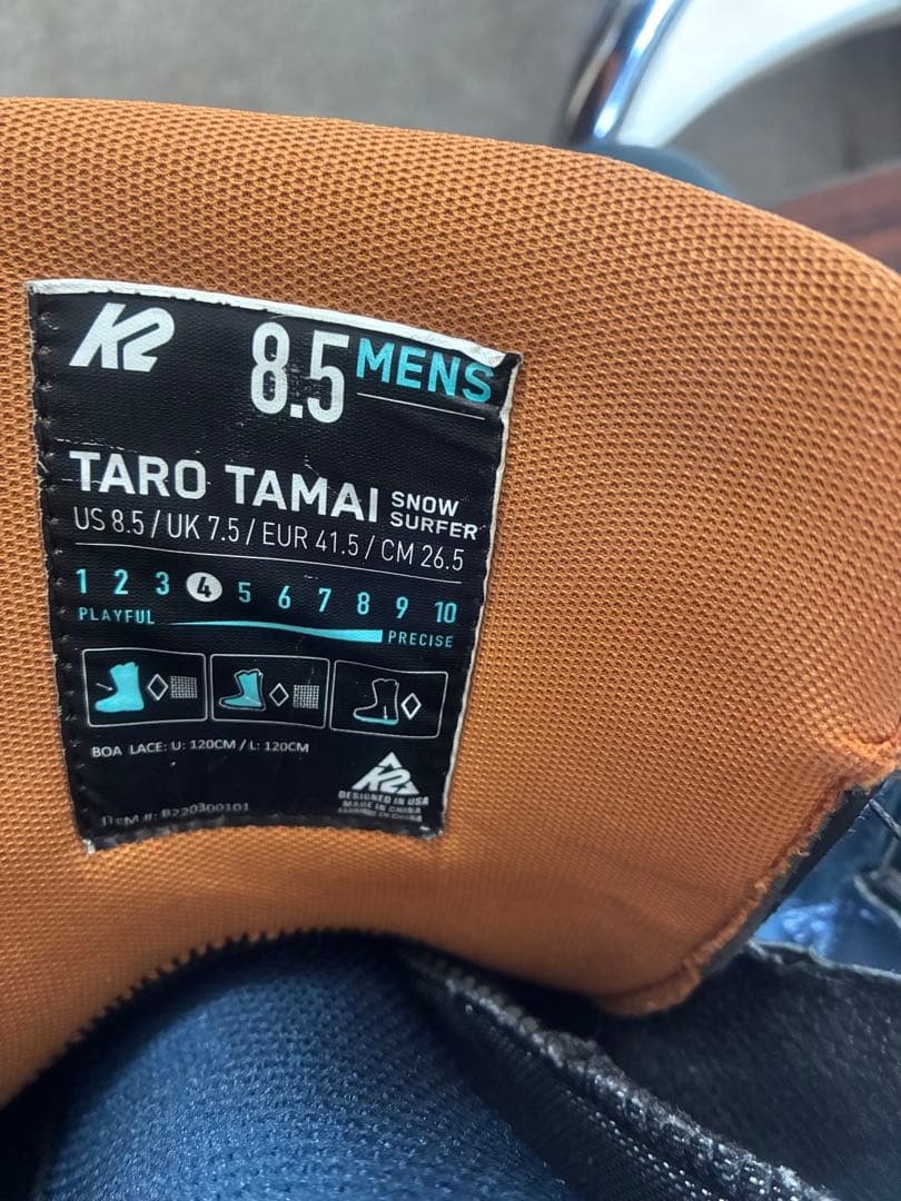 TARO TAMAI SURF K2 TT 26.5cm ブーツ BOA