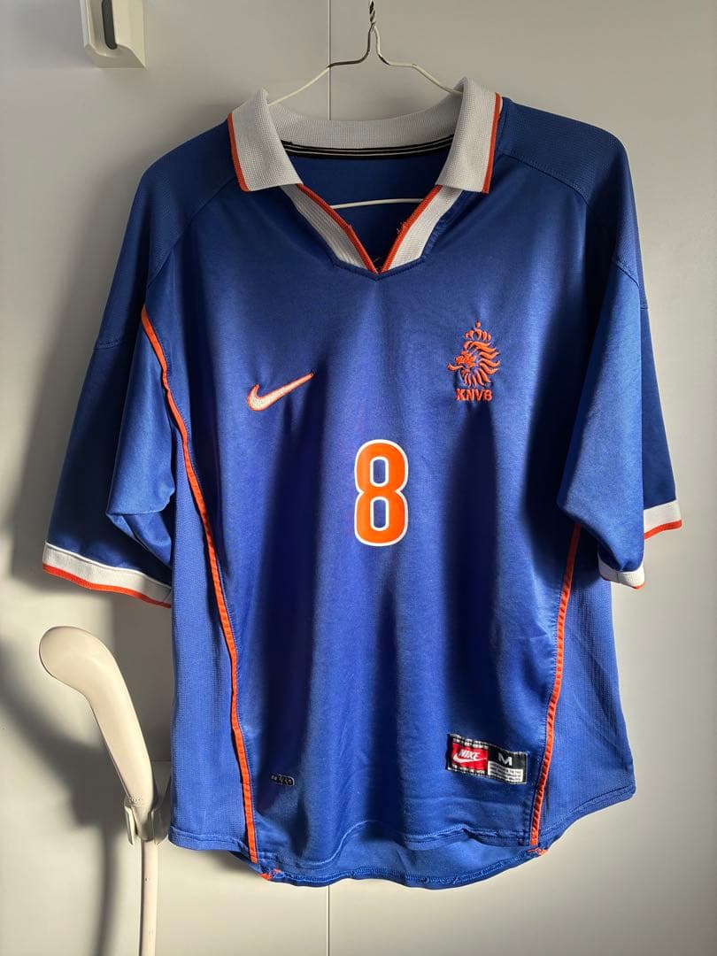 オランダ98/99 ユニフォームAWAY ベルカンプ#8 アーセナルアヤックス