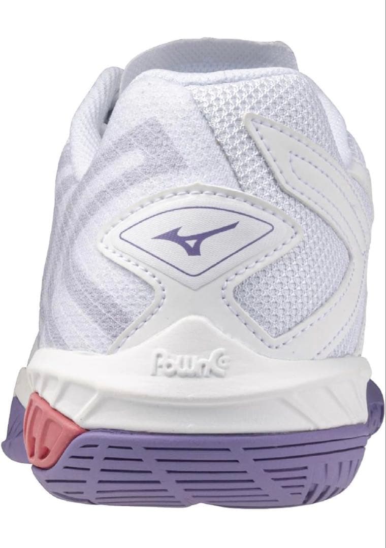 Mizuno Wave Claw EL-2 23.5 ホワイト/パープル