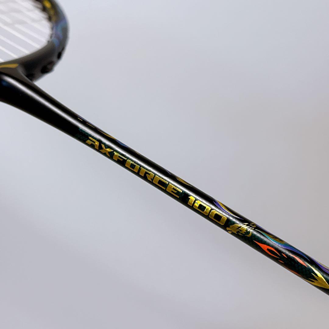 【美品】LI-NING リーニン バドミントンラケット AXFORCE 100