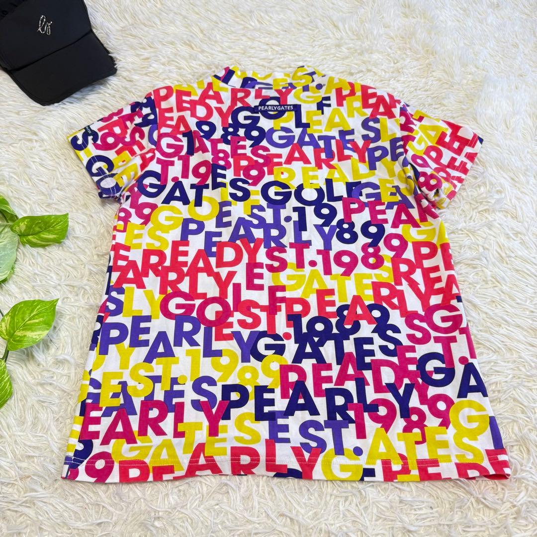 【パーリーゲイツ】美品 セットアップ モックネック スカート 2 レディース