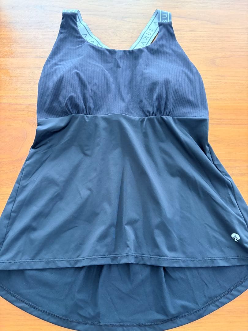 SUKALA スカーラ　バックフレアタンクトップ　ブラック　S ヨガピラティス