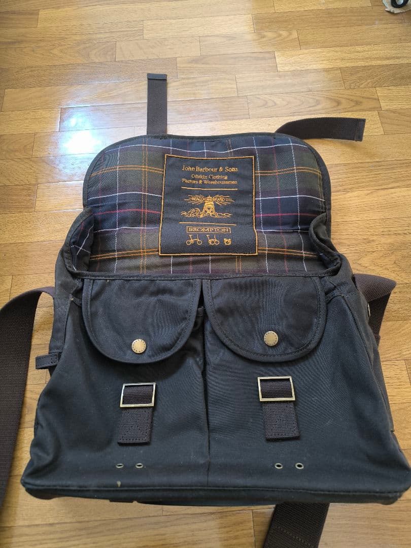 ブロンプトン　バブアー　BROMPTON Barbour 限定コラボバッグ