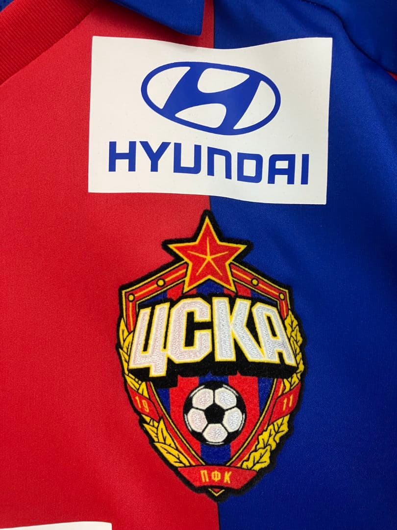 2010 CSKAモスクワ 本田圭佑　リーボックオフィシャル　支給ユニフォーム