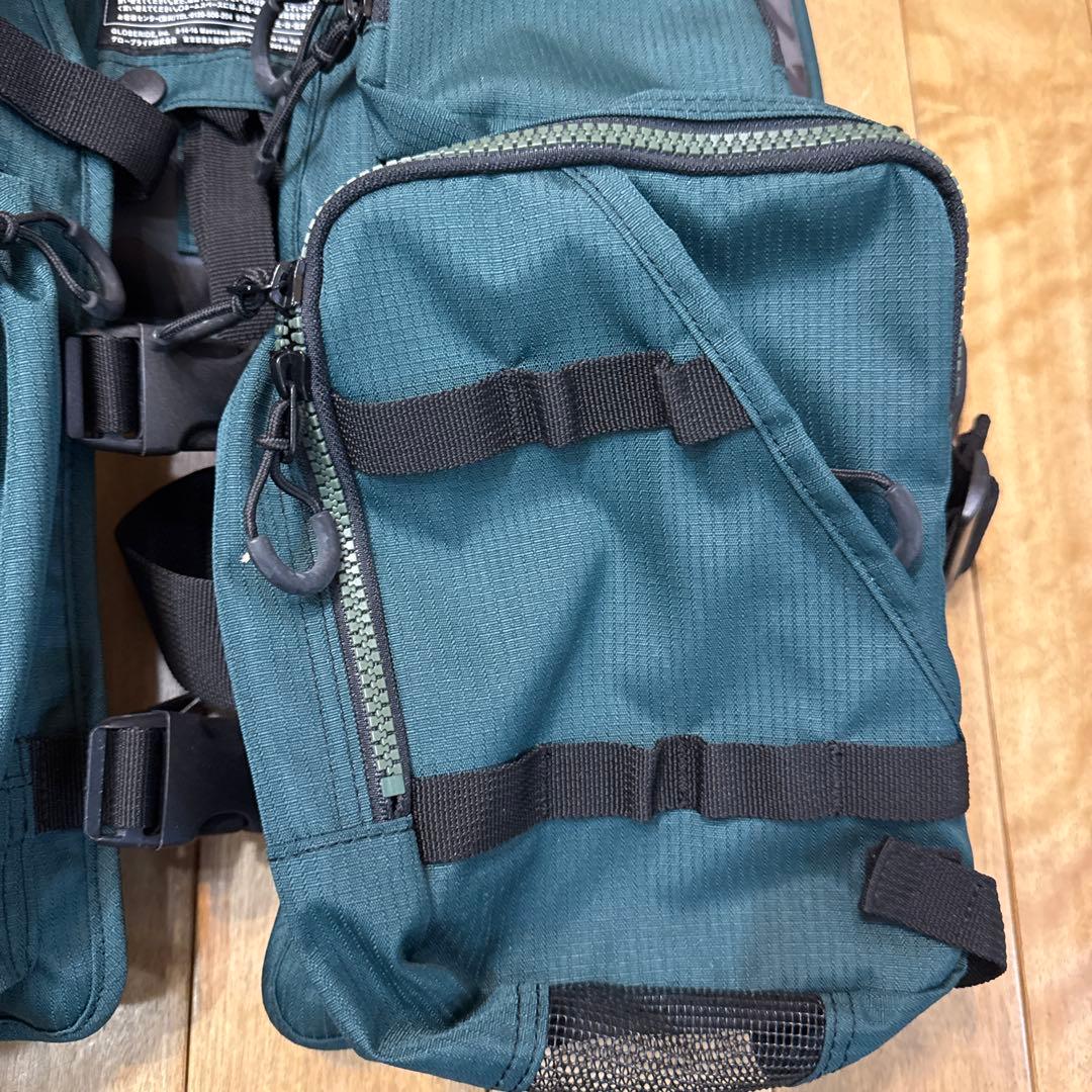 美品Daiwa フィッシングベスト グリーン　DF-6206