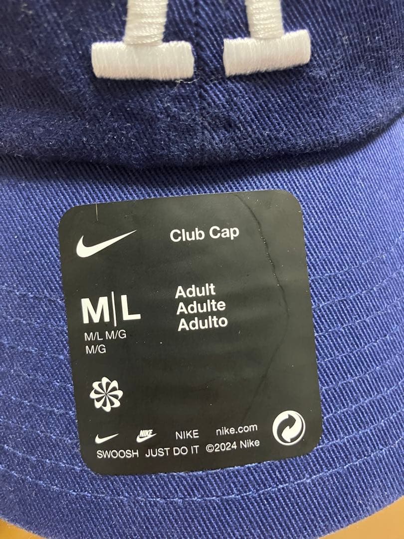 C*読様 ナイキ キャップ ロサンゼルス ドジャース NIKE CLUB CAP
