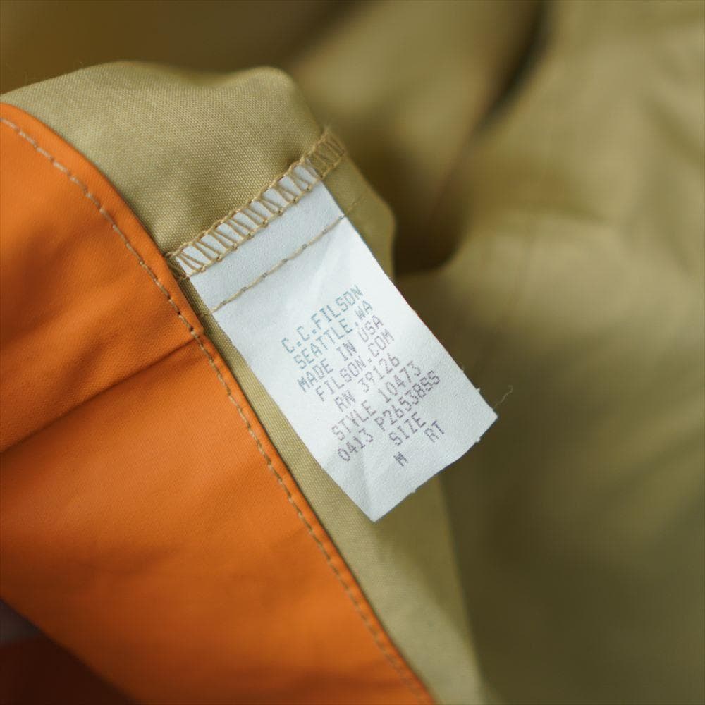 FILSON フィッシングジャケット ウェーディングジャケット オレンジUSA製