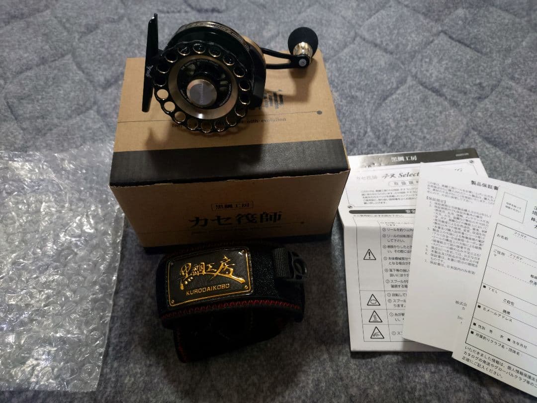 黒鯛工房のカセ筏師　チヌセレクションＺ60HG-BG（LEFT　HANDLE）