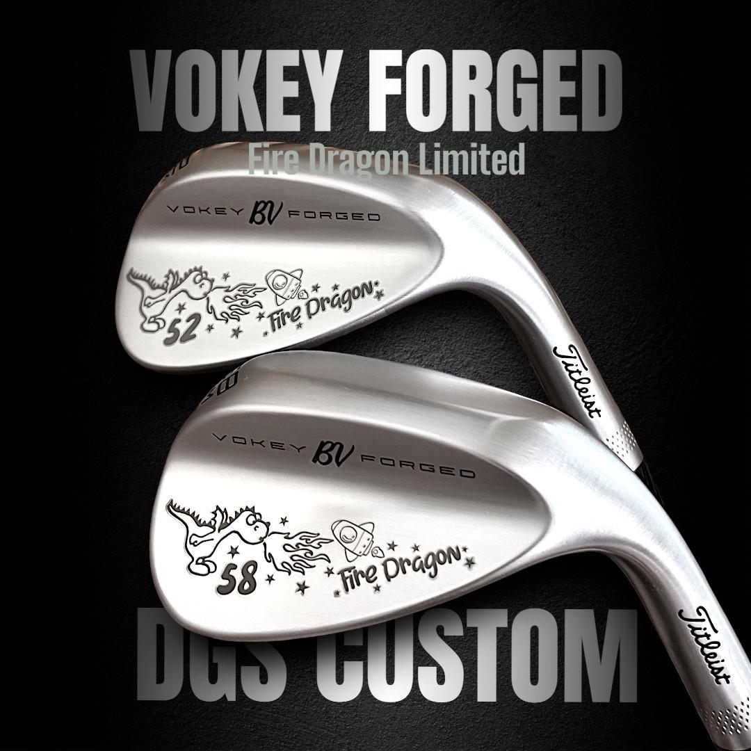 日本限定！精密鍛造VOKEY Forged★ファイヤードラゴン 52&58セット