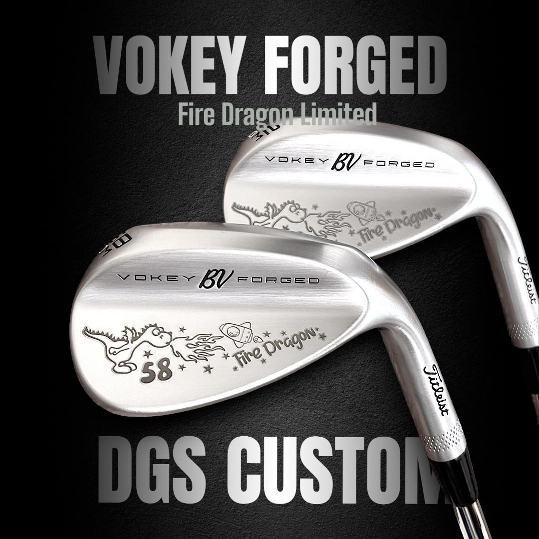 日本限定！精密鍛造VOKEY Forged★ファイヤードラゴン 52&58セット