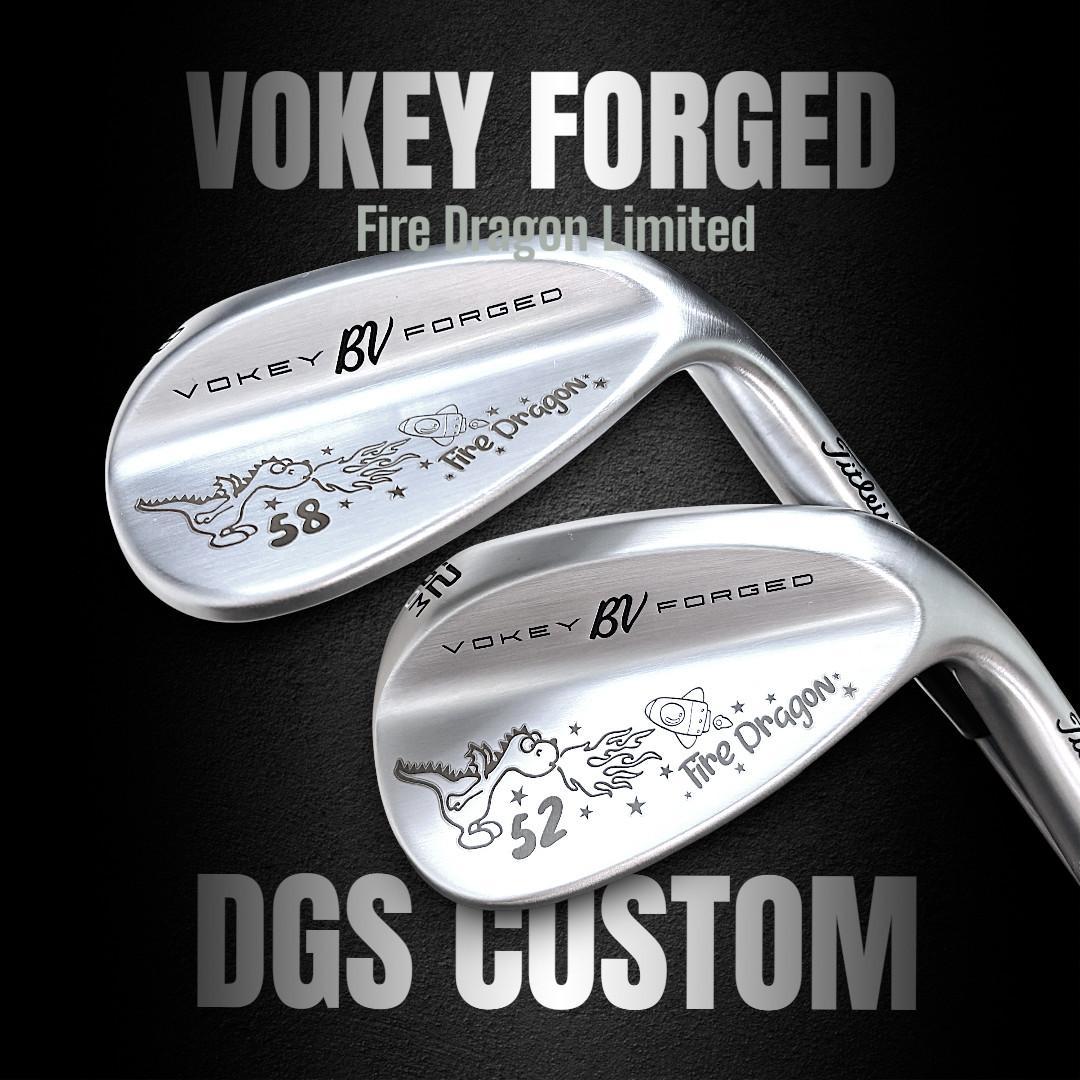 日本限定！精密鍛造VOKEY Forged★ファイヤードラゴン 52&58セット