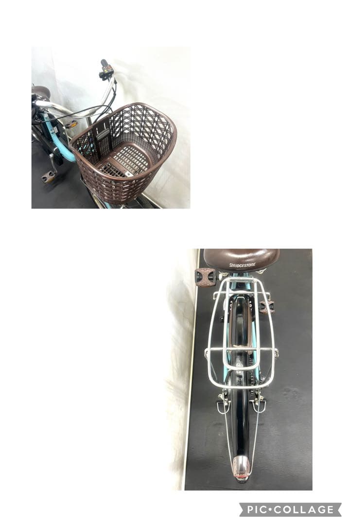 1年保証　ブリヂストン　アシスタ　26インチ　水色　街乗り　電動アシスト自転車