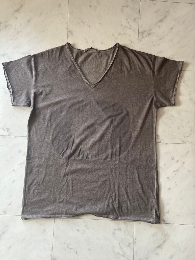 サルセーション VネックTシャツ Mサイズ ブラウン