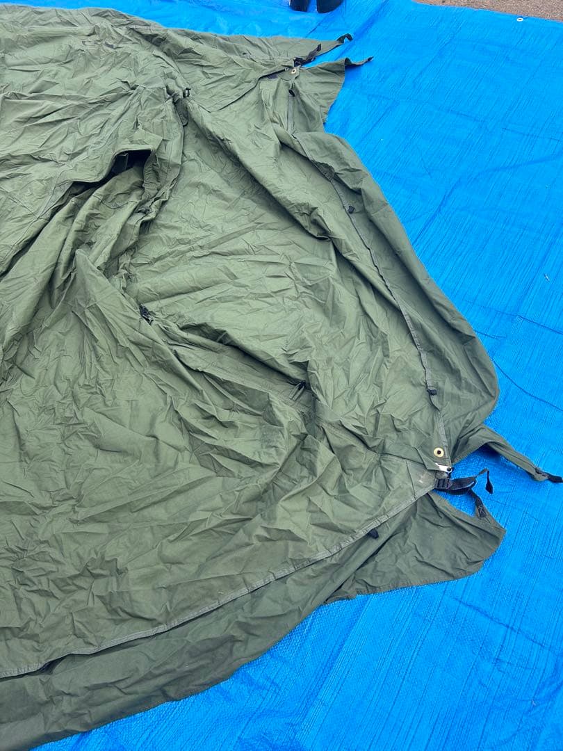 【美品】DOD ムシャテント T1-819 カーキ